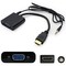 Add-On Addon Hdmi Male To Vga Female Black Adapter HDMI2VGAA - alternate 1